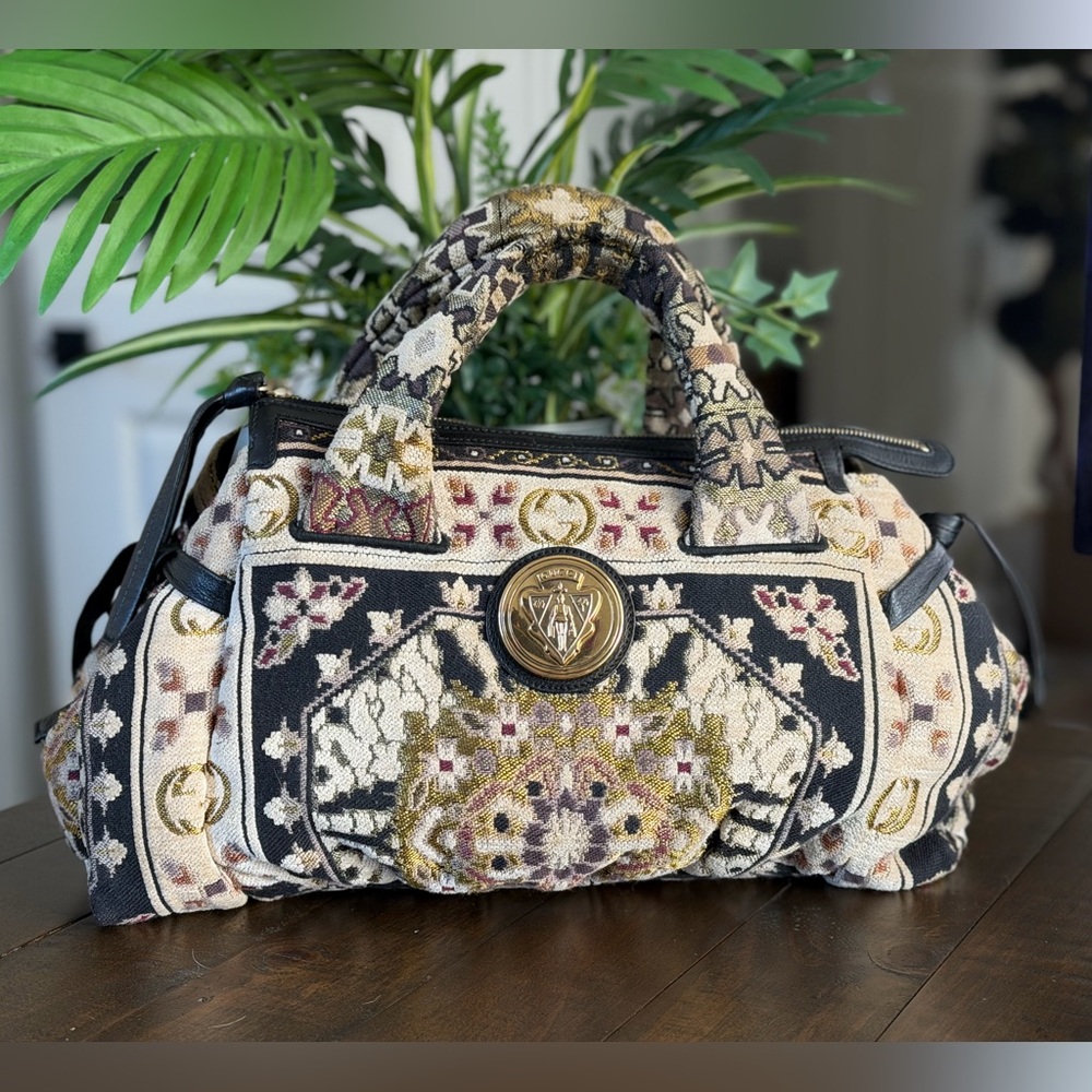 ✨✨SOLD✨✨ EUC Vintage Gucci Hysteria Embroidered Satchel